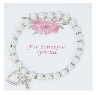 Multi Pearl Baby Stretch Bracelet