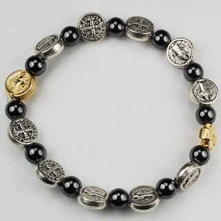 St Benedict Stretch Bracelet