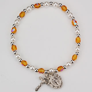 Youth Topaz Stretch Bracelet