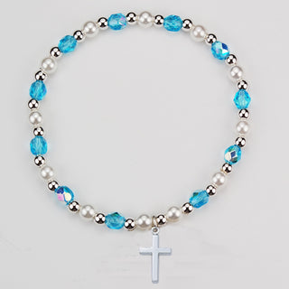 Youth Aqua Stretch Bracelet