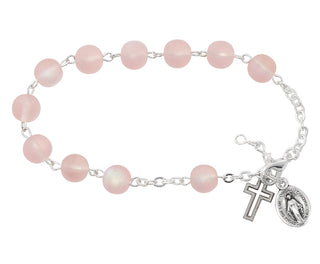 Metal Holy Spirit Rosary Bracelet