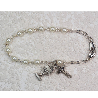 3MM Pearl Communion Bracelet