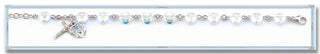 6mm Crystal Rosary Bracelet