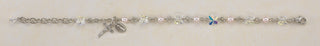 6x4mm Helix Finest Austrian Crystal Rosary Bracelet