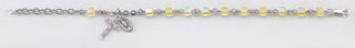 4mm Aqua Finest Austrian Crystal Bracelet