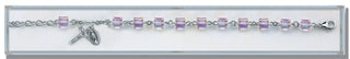 7mm Alexandrite Finest Austrian Crystal Rosary Bracelet