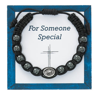 Hematite Adj St. Michael Brac