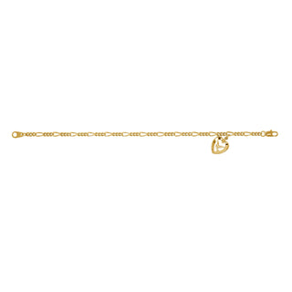 Gold Tone Figaro Holy Spiri Br Br