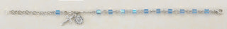 13-inch Sterling Silver Rhodium Plated Curb Chain