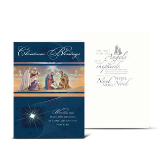 Christmas Nativity with Magi Card 10-Pack