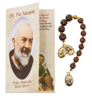 St. Pio Chaplet With Booklet