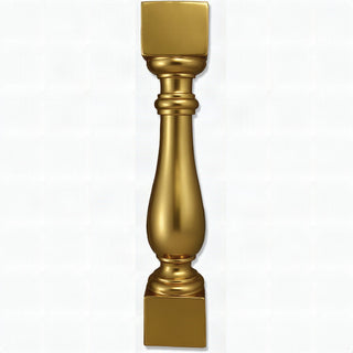 Balustrade Baluster - 31-inch — Antique Gold finish