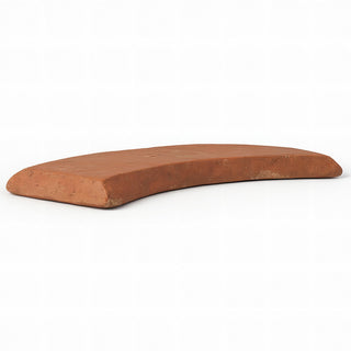 Curved Garden Bench Top — Metro finish