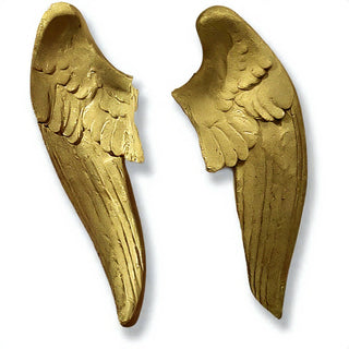 Wings Set for Como Cherubs - 22-inch — Antique Gold finish