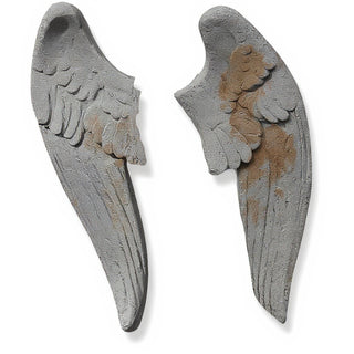 Wings Set for Como Cherubs - 22-inch — Antique Stone finish