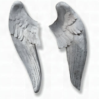 Wings Set for Como Cherubs - 22-inch — Antique Silver finish