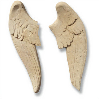 Wings Set for Como Cherubs - 22-inch — Dusted Sand finish