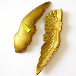 Upright Wings - 20-inch — Deep Gold finish