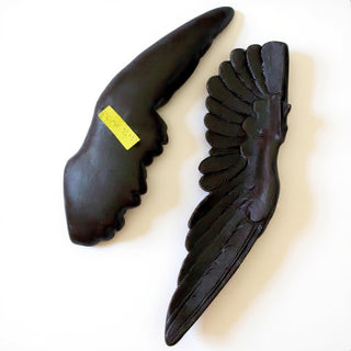 Upright Wings - 20-inch — Iron finish