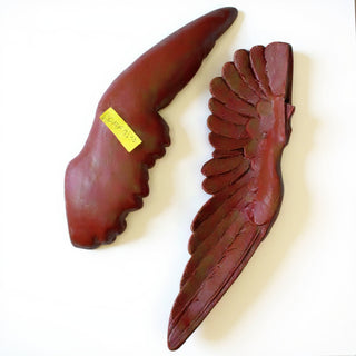 Upright Wings - 20-inch — Rust finish