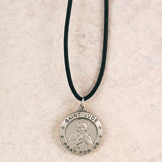 Pewter St Jude Medal With