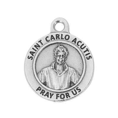 Pewter St. Carlo Acutis Pendant