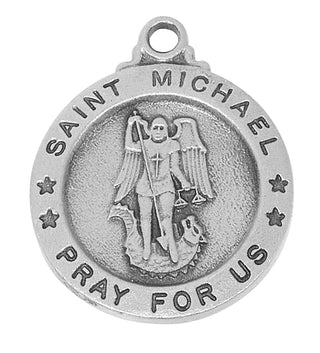 Pewter Saint Michael Pendant 4