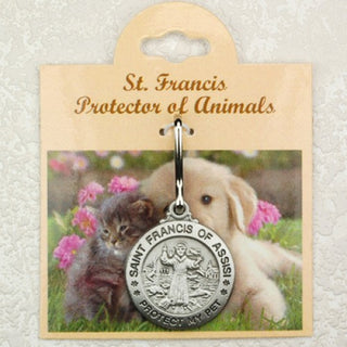 St Francis Protect My Pet Medal