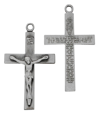 Pewter Lords Crucifix Pendant