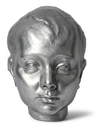 Infant Christ Mask Statue - 7-inch