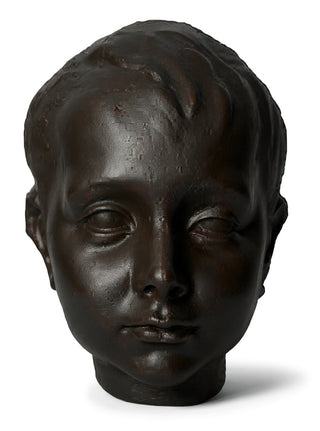 Infant Christ Mask Statue - 7-inch