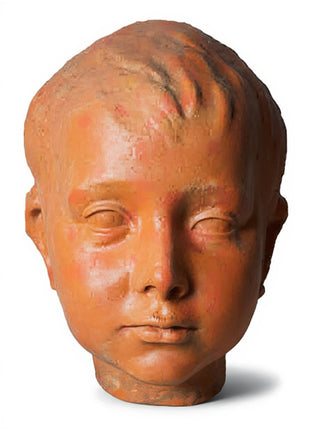 Infant Christ Mask Statue - 7-inch