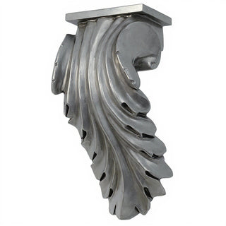 Leaf Bracket - 11-inch — Aged Silver finish