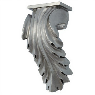 Leaf Bracket - 11-inch — Antique Silver finish