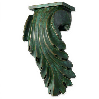 Leaf Bracket - 11-inch — Green Bronze finish