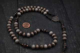 Rustic Benedictine Rosary
