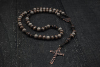 Rustic Benedictine Rosary