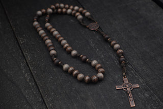 Rustic Benedictine Rosary