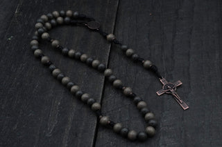 Ora et Labora St. Benedict Medal Rosary