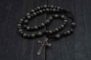 Ora et Labora St. Benedict Medal Rosary