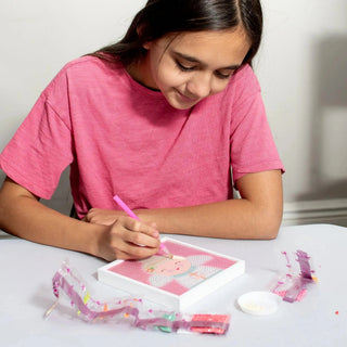 Gem Art Craft Kit Guardian Angel (pink)