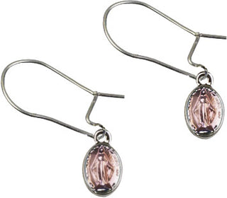 Sterling Silver Dangle Miraculous Earrings