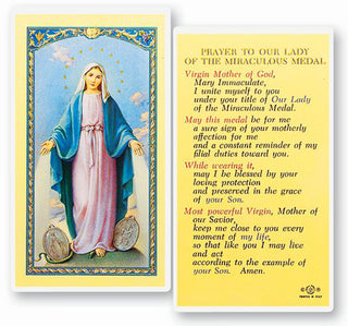 25-Pack - Our Lady Of The Miraculous Medal Holy Card