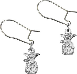 Sterling Silver Dangle Littlest Angel Earrings