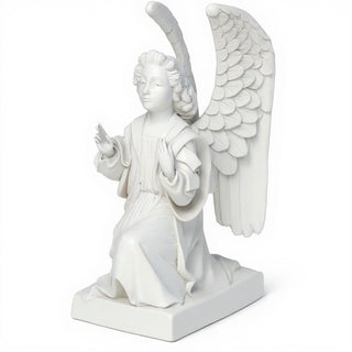 Angel Gabriel from the Annunciation Statue - 8-inch — Flat White finish