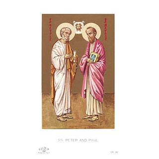 100-Pack - Sts Peter And Paul Holy Card