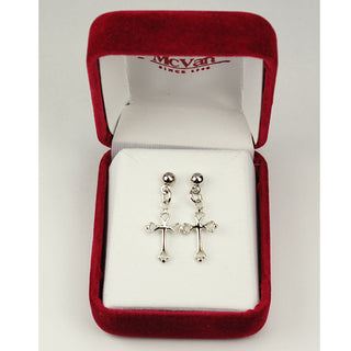 Rf Cross Earrings