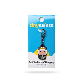 St. Elizabeth of Hungary Tiny Saint Charm