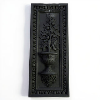 Lemon Tree Panel Wall Plaque - 37-inch — Dusted Black finish