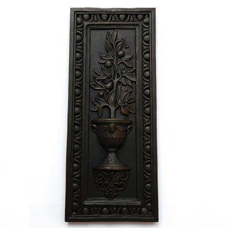 Lemon Tree Panel Wall Plaque - 37-inch — Iron finish